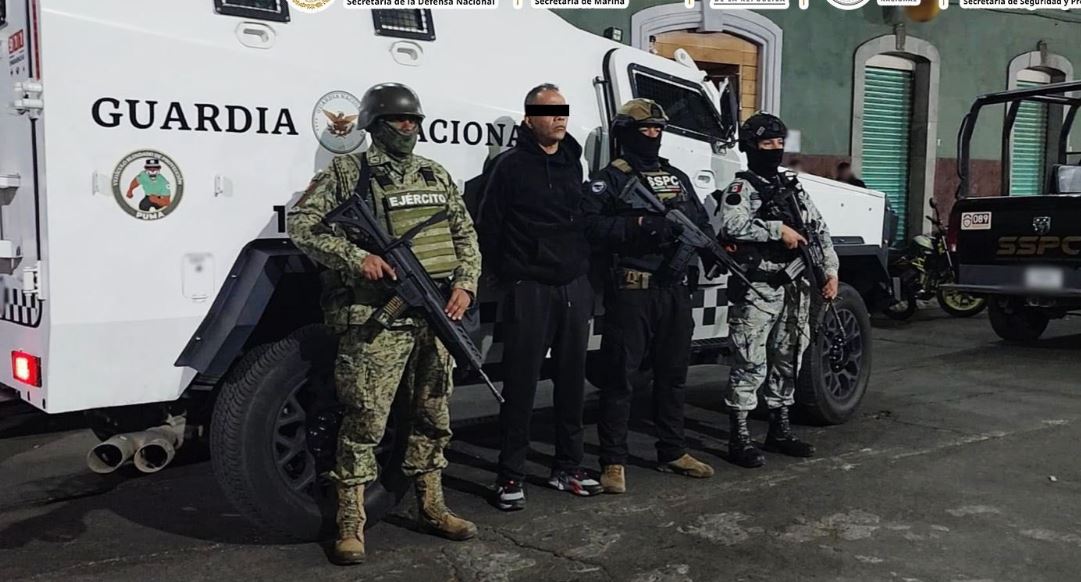 La detención de José Gregorio 'N', alias 'Lastra', presunto líder de la célula delictiva vinculada al reclutamiento de personas para el CJNG, México.