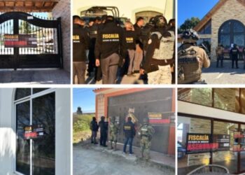 Asegurados en Edomex mansiones y ranchos de lujo de grupo criminal (imágenes)