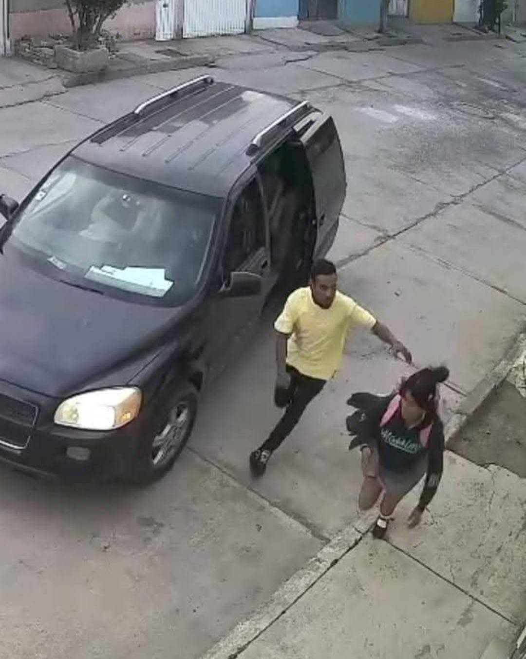 El sujeto que casi secuestra a una jovencita.