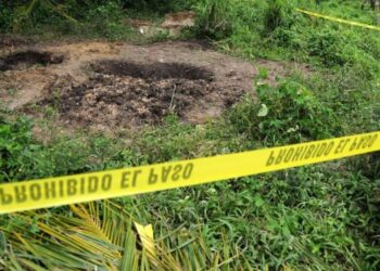 Han sido encontradas al menos seis fosas clandestinas con restos humanos en Colima