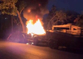 Noche larga en Tabasco se reportan ataques y camiones en fuego