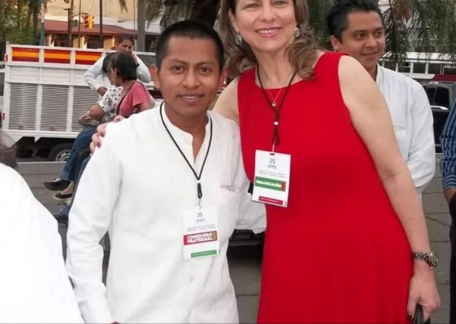 Uziel Cristóbal Toto, operador político de Morena.