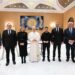 El presidente de Ucrania fue el primer líder extranjero recibido por el nuevo Papa