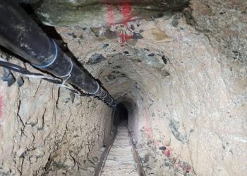 Fue descubierto narco túnel en Tijuana de al menos 700 mts de longitud