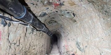 Fue descubierto narco túnel en Tijuana de al menos 700 mts de longitud