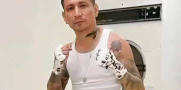 Boxeador mexicano Pedro Antonio 'Tony' Rodríguez.