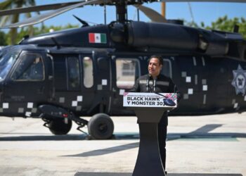 Chiapas adquiere helicóptero Black Hawk de más de 20 millones de dólares