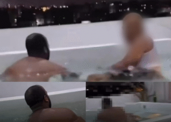 Mujer ubica a su esposo con GPS y lo descubre con otro hombre en el jacuzzi de un hotel