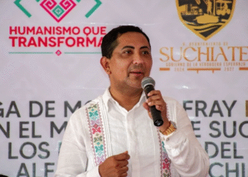 Elmer Vázquez Gallardo, alcalde del municipio de Suchiate, Chiapas, y miembro visible de la comunidad LGBTIQ+.