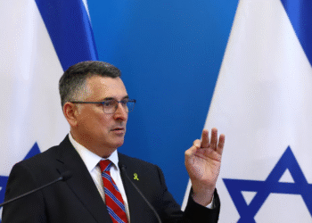 El ministro de exteriores israelí Gideon Saar (REUTERS/Bernadett Szabo)