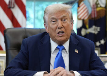 El presidente de EE.UU., Donald Trump.