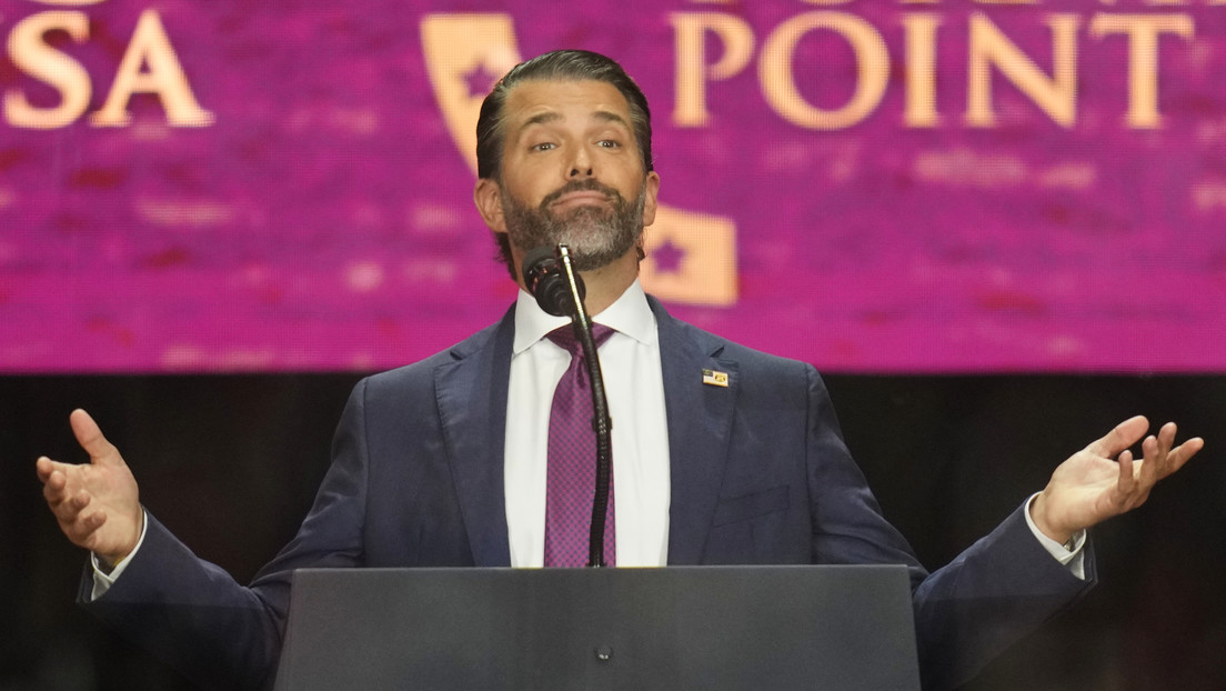 Donald Trump Jr., hijo primogénito del actual presidente de EE.UU.