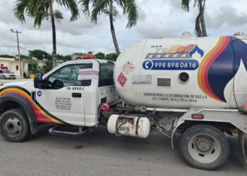 Cancún: Informan sobre fuga de gas en pipa de empresa con nexos a explosión en Iztapalapa (Video)