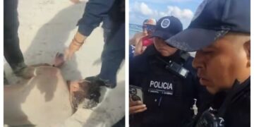 Denuncian brutalidad policial en Playa del Carmen; pescador ha muerto tras detención (Video)