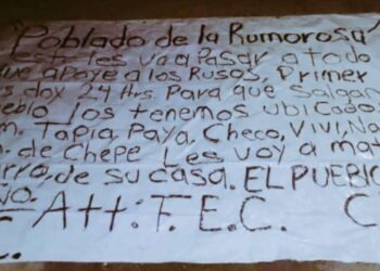 6 familias de La Rumorosa son amenazadas por supuesto apoyo a “Los Rusos”