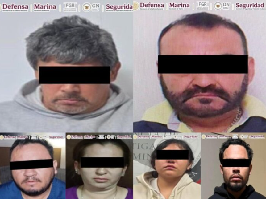 Los demás detenidos.