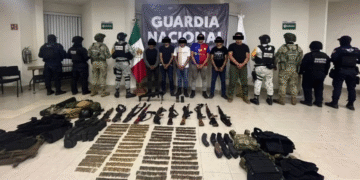 6 presuntos integrantes del Cártel de Sinaloa en Chiapas fueron detenidos
