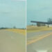 Un Tesla maniobra con calma ante un avión que se cruza en su camino (VIDEO)