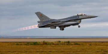 Yn F-16 belga.