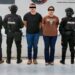 Parte de los detenidos.