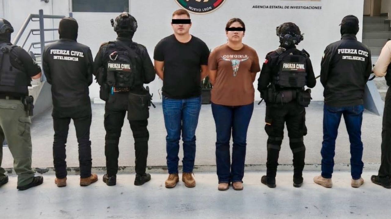 Parte de los detenidos.