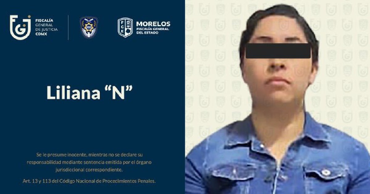 La Fiscalía de la CDMX detuvo a Liliana 'N', 'La Voz', del Cártel Tláhuac, señalada por la venta y distribución de drogas. (Fiscalía de CDMX)