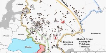En la zona de alcance de los misiles Tomahawk hay al menos 1655 objetivos militares en Rusia