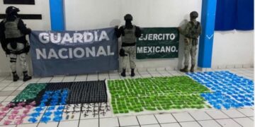 Mesa Estatal de Seguridad logra incautar 23.6 millones de dosis de droga en Sonora