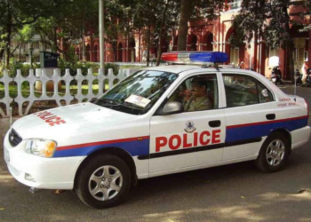 Una patrulla policial.