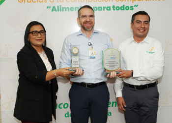 Walmart recibe doble reconocimiento del Banco de Alimentos de Nicaragua
