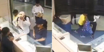VIDEO: Captan el momento que se frustra un millonario robo a una joyería
