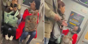 VIDEO Mujer saca a rastras a pasajera hispana porque se sentó a su lado