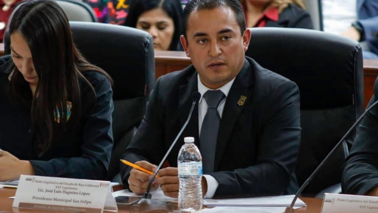 Alcalde del municipio de San Felipe, Baja California, José Luis Dagnino López.