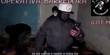 La Operativa Barredora del CJNG muestra video en el que se mira la ejecución de tres personas