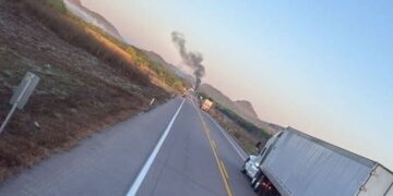 Reportan nuevo choque armado en Escuinapa, Sinaloa, el mismo deja bloqueos en la carretera Mazatlán-Tepic