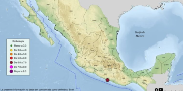 Fuerte sismo de magnitud 6,5 sacude el suroeste de México