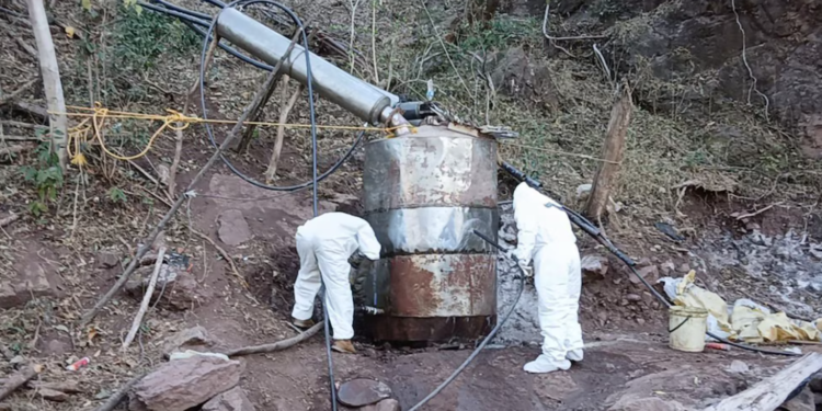 Marina topa y elimina narcolaboratorio de “Los Rugrats”, facción de Los Chapitos en Sinaloa