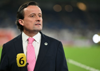 Mikel Arriola, comisionado de la Federación Mexicana de Futbol (FMF).