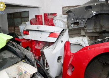150 toneladas de autopartes robadas estaban escondidas en hotel de la colonia Exhipódromo de Peralvillo