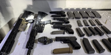 Fueron aseguradas armas, drogas y cientos de miles de pesos en penal de Culiacán