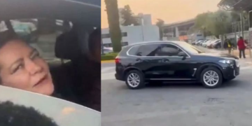 Consejera presidenta del INE captada en camioneta blindada valorada en más de 2.2 millones de pesos