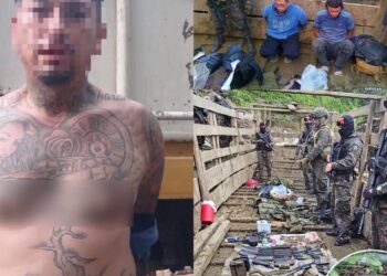 Fueron incautadas armas y explosivos de alto poder en frontera de Chiapas con Guatemala