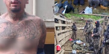 Fueron incautadas armas y explosivos de alto poder en frontera de Chiapas con Guatemala