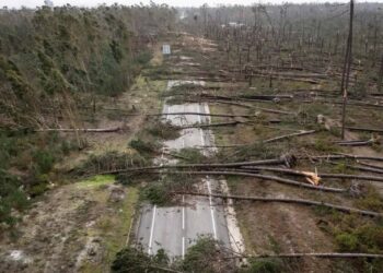 Fotos tras el paso de un ciclone-bomba en Portugal