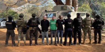 7 presuntos miembros del CJNG detenidos durante operativo en Michoacán
