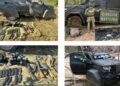 Enfrentamiento armado en sierra de Sinaloa deja cuatro civiles detenidos y dos vehículos “monstruo” asegurados