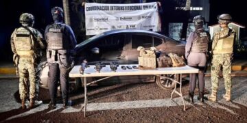 Un ataque contra policías en Culiacán resulta con aseguramiento de armas de uso exclusivo del Ejército