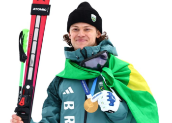 Oro histórico: brasileño gana primera medalla de Latinoamérica en los JJ.OO. de Invierno