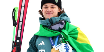Oro histórico: brasileño gana primera medalla de Latinoamérica en los JJ.OO. de Invierno