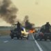 Encontrado cuerpo calcinado en vehículo incendiado en General Bravo de Nuevo León
